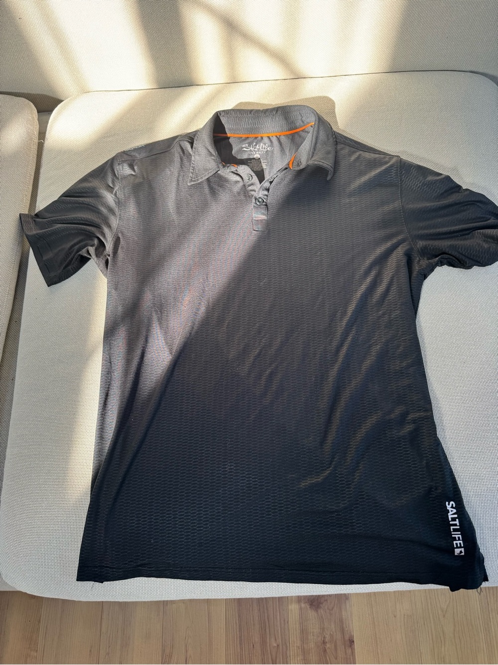 Salt Life Men's Black Polo